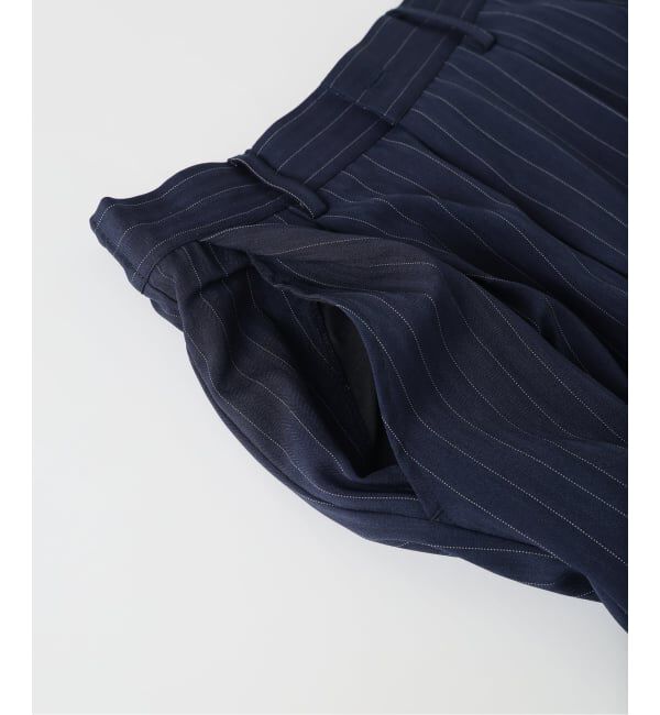 JOURNAL STANDARD relume「《追加》ヒールカット ルーズ ストライプ スラックス」|スラックス|