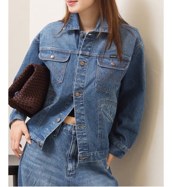 JOURNAL STANDARD「《予約》別注【Wrangler*RHODOLIRION 】for JS Fur Collar J」|デニムジャケット|