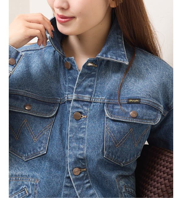 JOURNAL STANDARD「《予約》別注【Wrangler*RHODOLIRION 】for JS Fur Collar J」|デニムジャケット|