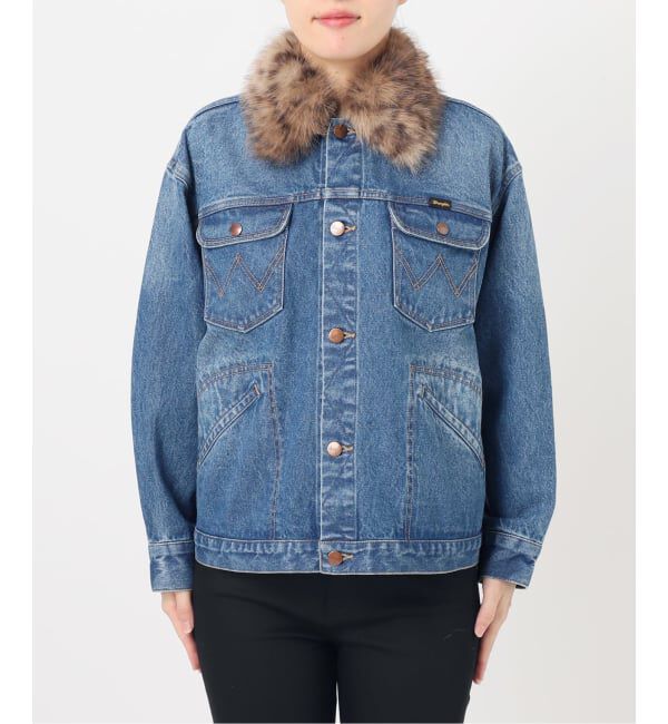 JOURNAL STANDARD「《予約》別注【Wrangler*RHODOLIRION 】for JS Fur Collar J」|デニムジャケット|
