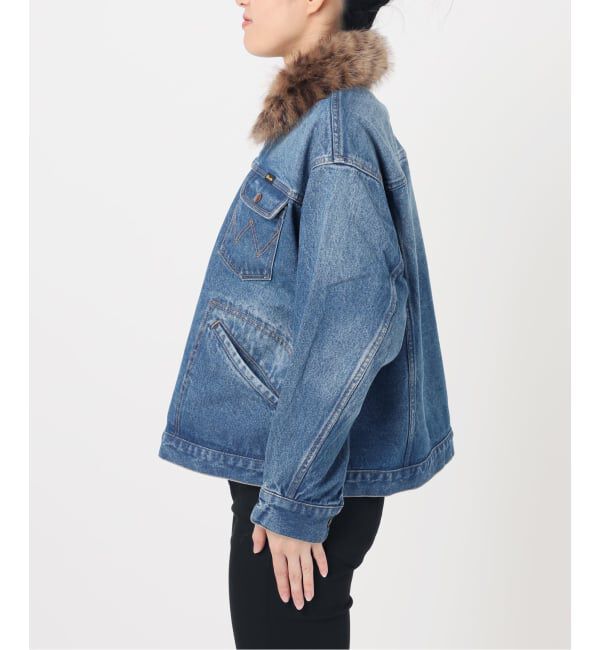 JOURNAL STANDARD「《予約》別注【Wrangler*RHODOLIRION 】for JS Fur Collar J」|デニムジャケット|