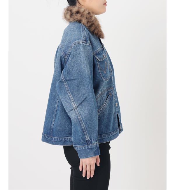 JOURNAL STANDARD「《予約》別注【Wrangler*RHODOLIRION 】for JS Fur Collar J」|デニムジャケット|