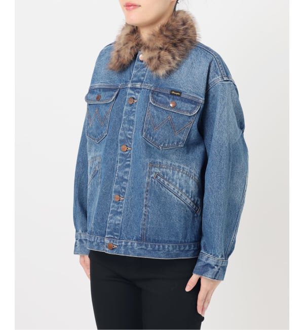 JOURNAL STANDARD「《予約》別注【Wrangler*RHODOLIRION 】for JS Fur Collar J」|デニムジャケット|