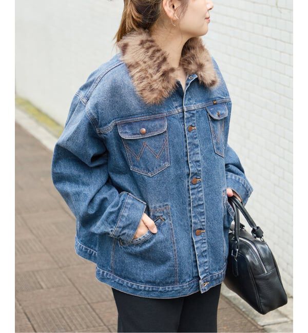 JOURNAL STANDARD「《予約》別注【Wrangler*RHODOLIRION 】for JS Fur Collar J」|デニムジャケット|