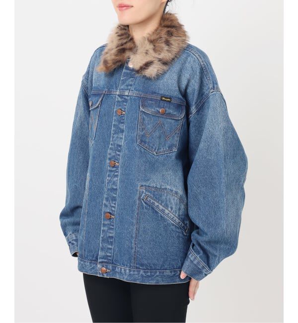 JOURNAL STANDARD「《予約》別注【Wrangler*RHODOLIRION 】for JS Fur Collar J」|デニムジャケット|