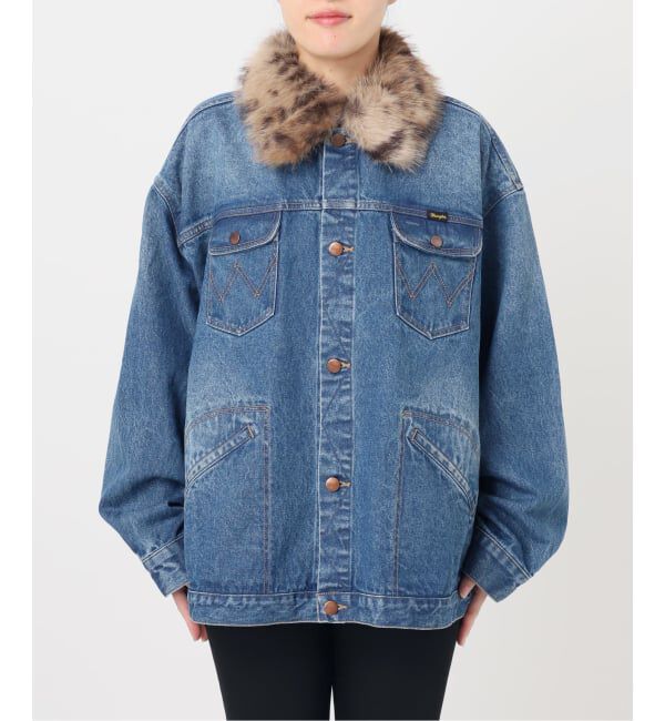 JOURNAL STANDARD「《予約》別注【Wrangler*RHODOLIRION 】for JS Fur Collar J」|デニムジャケット|