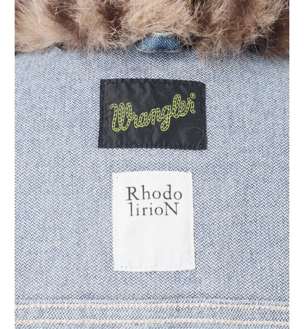 JOURNAL STANDARD「《予約》別注【Wrangler*RHODOLIRION 】for JS Fur Collar J」|デニムジャケット|