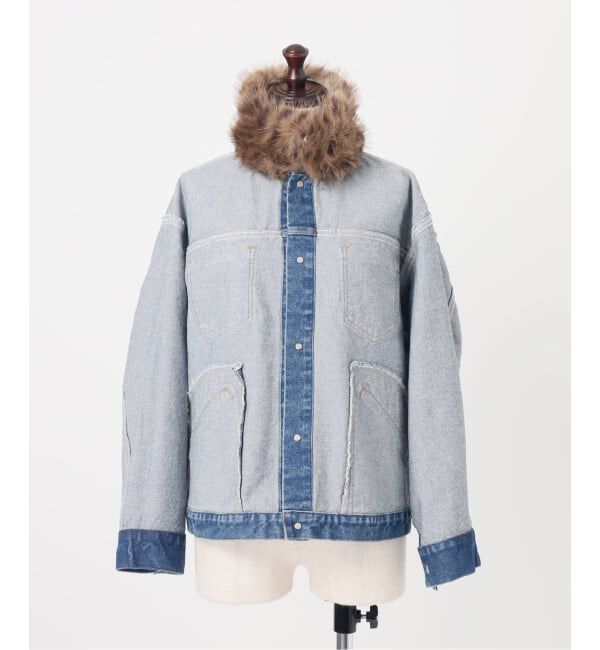 JOURNAL STANDARD「《予約》別注【Wrangler*RHODOLIRION 】for JS Fur Collar J」|デニムジャケット|