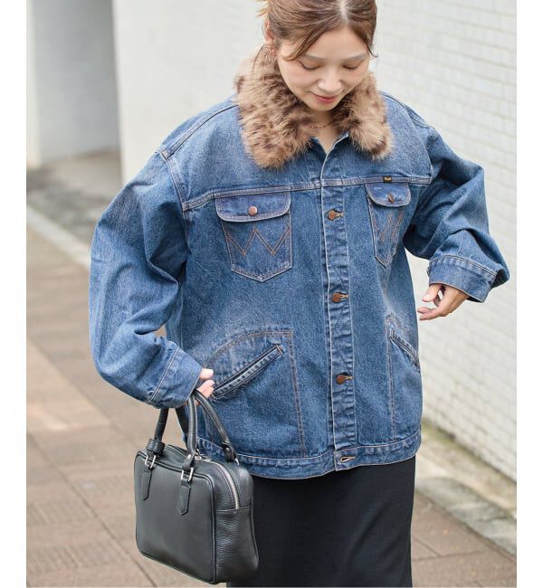 JOURNAL STANDARD「《予約》別注【Wrangler*RHODOLIRION 】for JS Fur Collar J」|デニムジャケット|