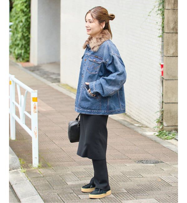 JOURNAL STANDARD「《予約》別注【Wrangler*RHODOLIRION 】for JS Fur Collar J」|デニムジャケット|
