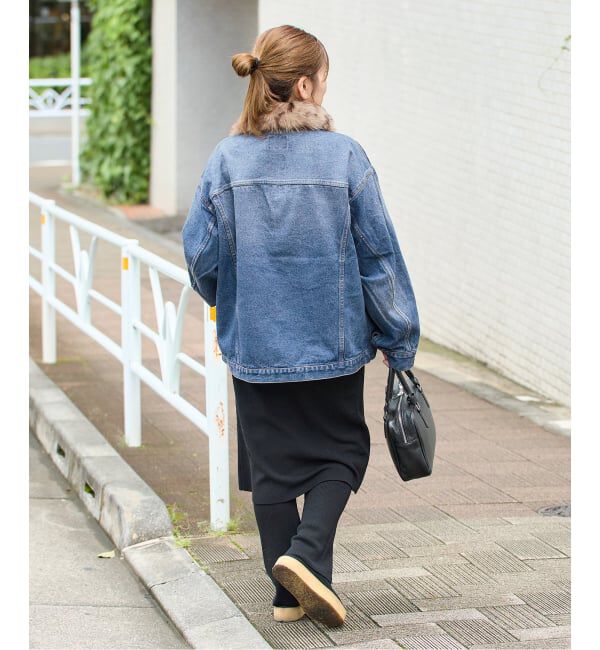 JOURNAL STANDARD「《予約》別注【Wrangler*RHODOLIRION 】for JS Fur Collar J」|デニムジャケット|