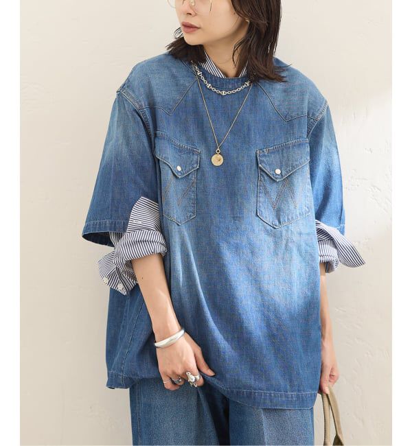 JOURNAL STANDARD「《予約》別注【Wrangler*RHODOLIRION 】for JS Cowboy Shirt」|シャツ・ブラウス|