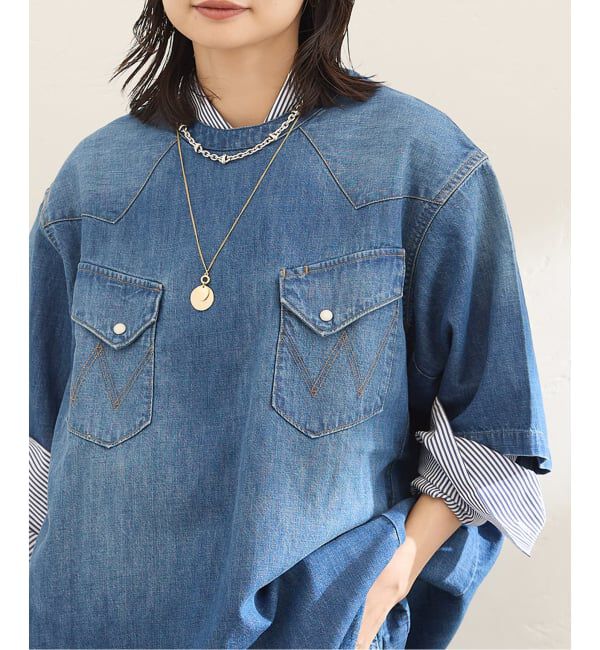 JOURNAL STANDARD「《予約》別注【Wrangler*RHODOLIRION 】for JS Cowboy Shirt」|シャツ・ブラウス|