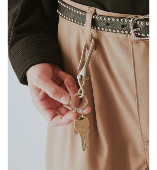 JOURNAL STANDARD relume「《予約》Button Works / ボタンワークス 別注 フィッシュフック シャックル カラビナ」|キーケース|