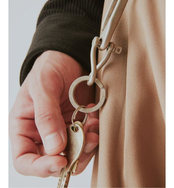 JOURNAL STANDARD relume「《予約》Button Works / ボタンワークス 別注 フィッシュフック シャックル カラビナ」|キーケース|