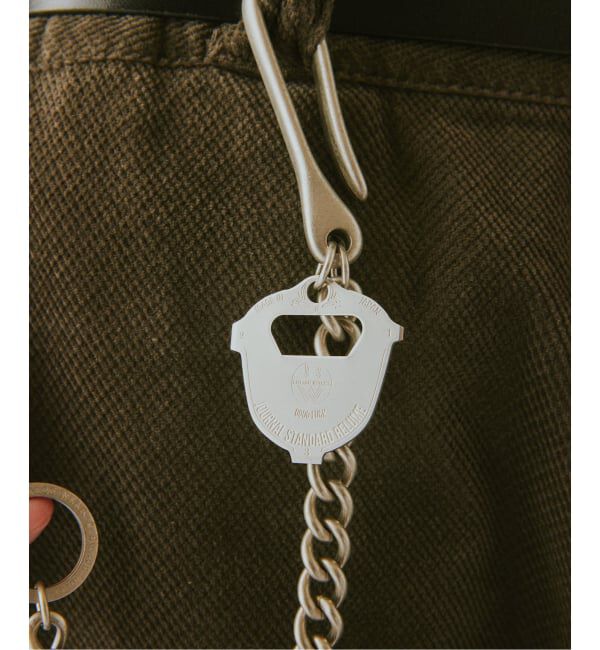 JOURNAL STANDARD relume「《予約》Button Works / ボタンワークス 別注 フィッシュフック キーチェーン」|キーケース|
