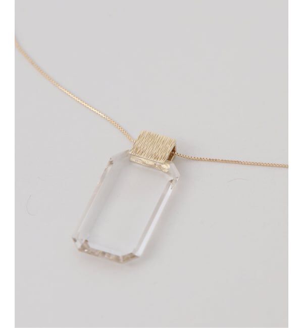 Lilas by Spick&Span「メモリークォーツネックレス K10」|ネックレス|