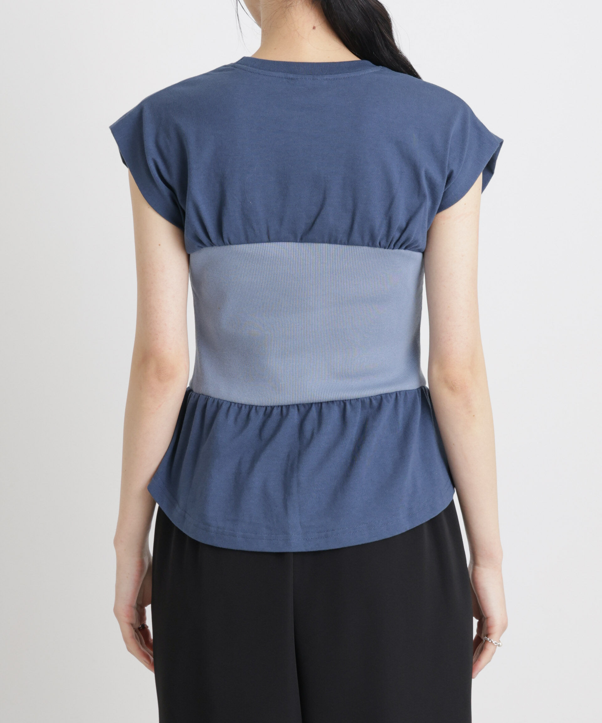 NANO universe「BOOKCLUB/別注 Bustier T shirts」|Tシャツ・カットソー|