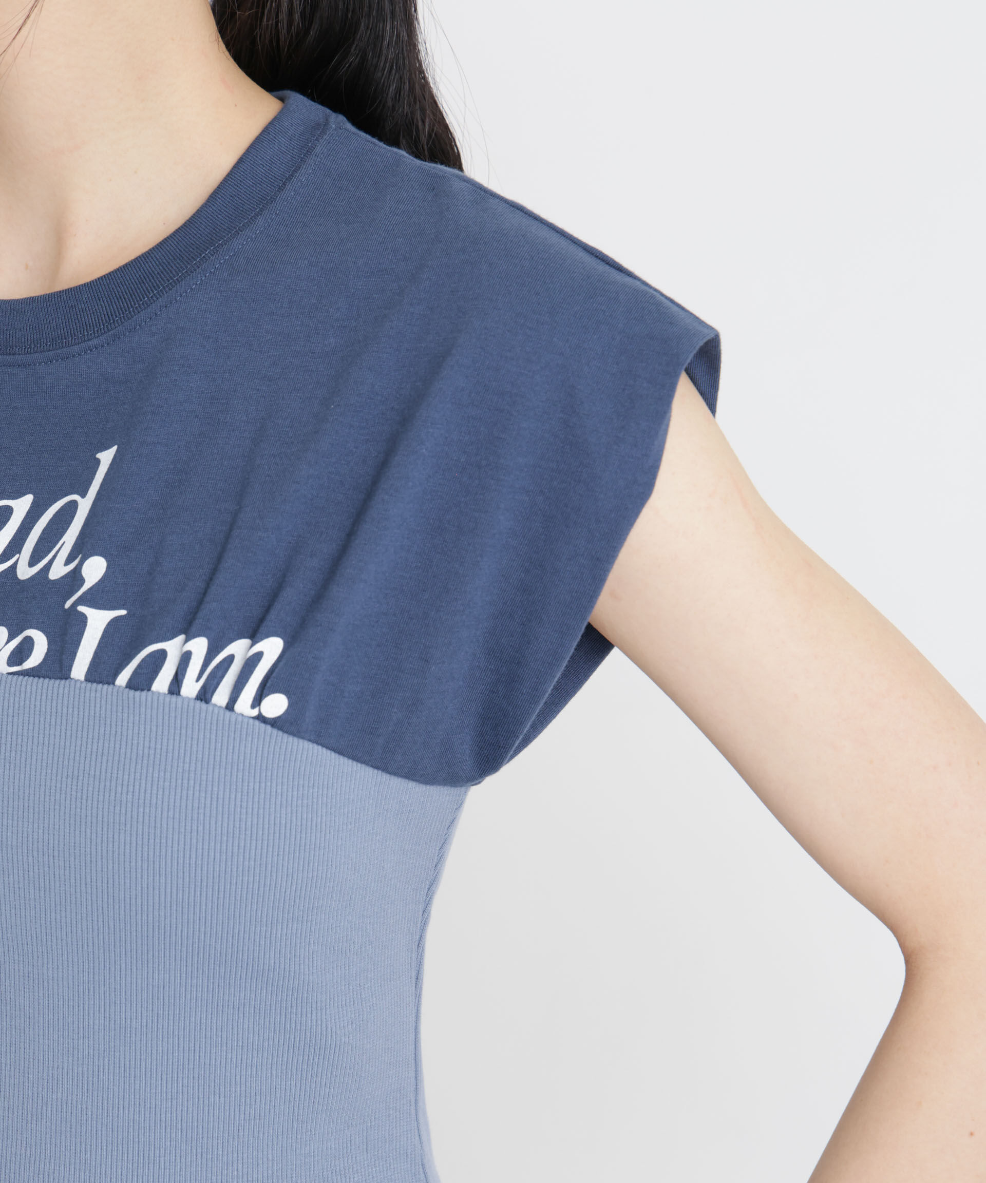 NANO universe「BOOKCLUB/別注 Bustier T shirts」|Tシャツ・カットソー|