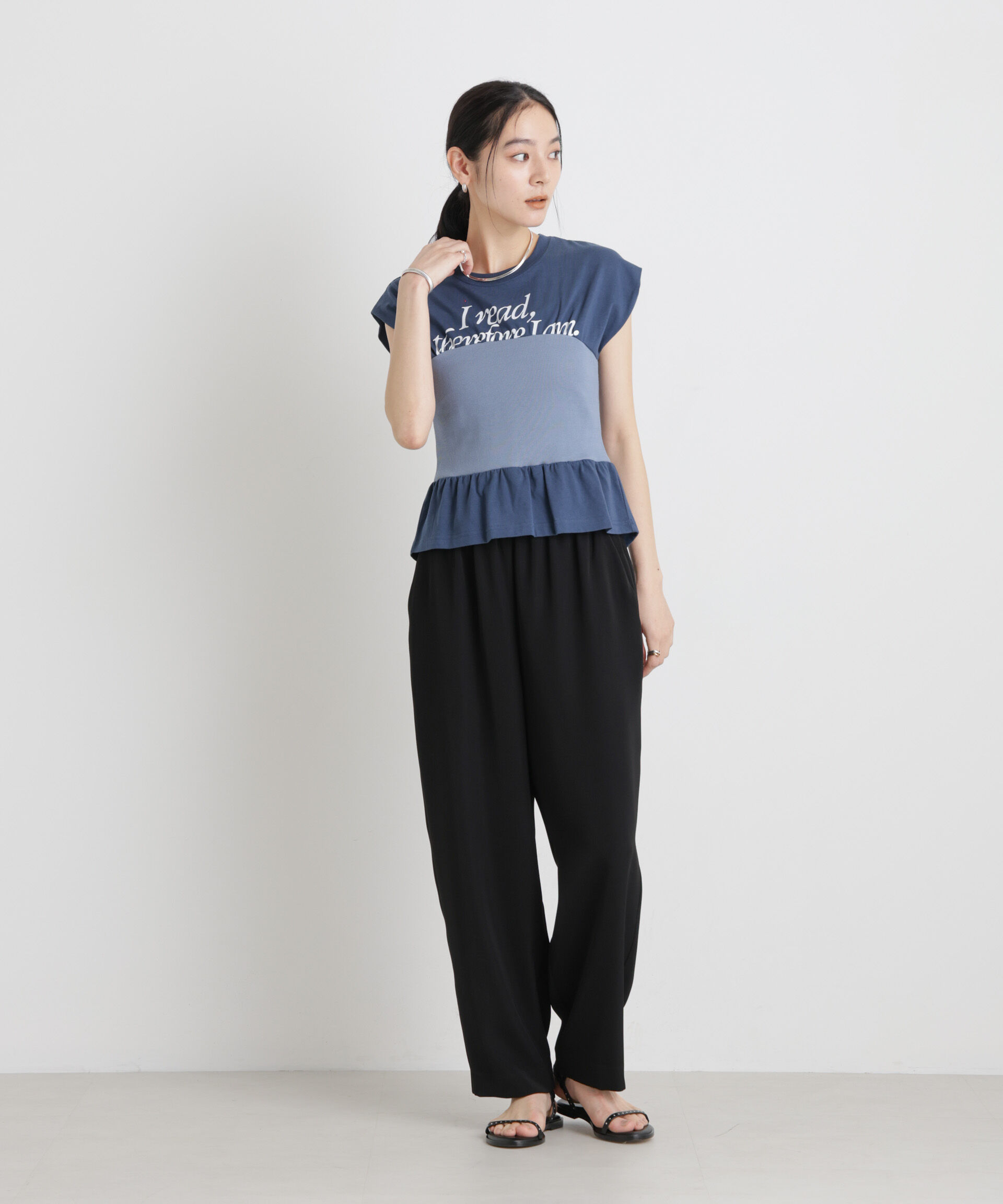 NANO universe「BOOKCLUB/別注 Bustier T shirts」|Tシャツ・カットソー|