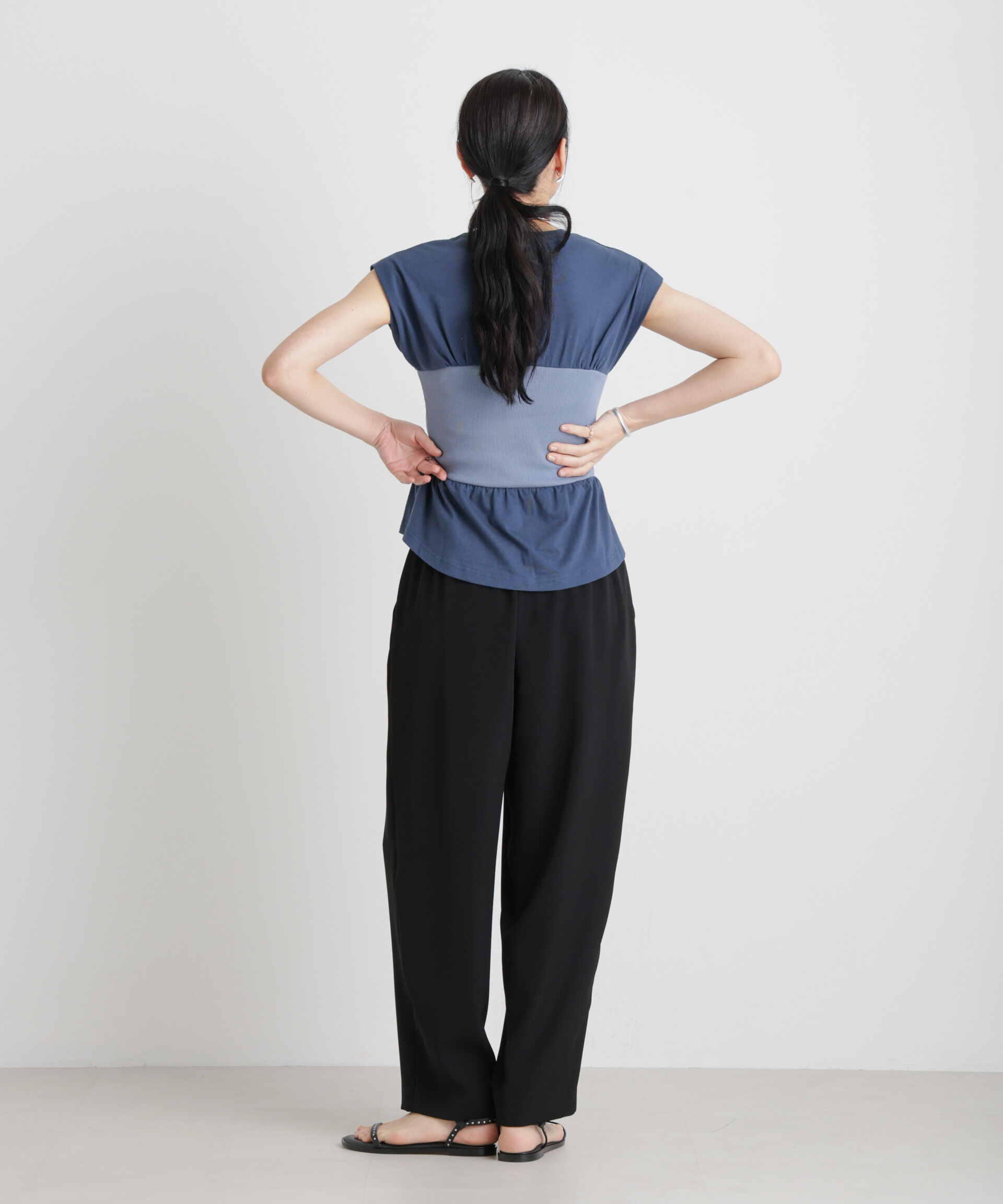 NANO universe「BOOKCLUB/別注 Bustier T shirts」|Tシャツ・カットソー|