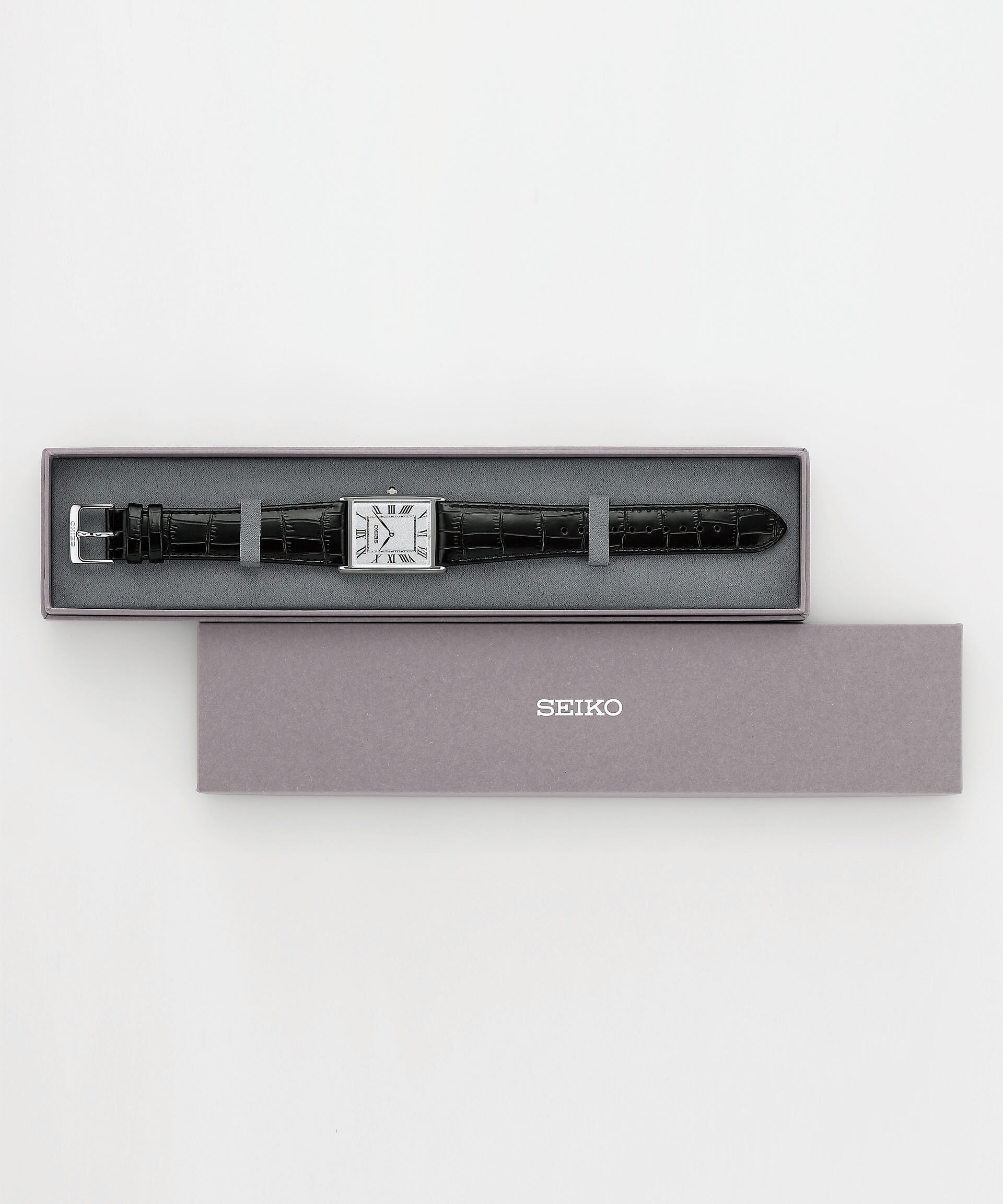 NANO universe「SEIKO/セイコー コラボレーション スクエア ブラック」|腕時計|