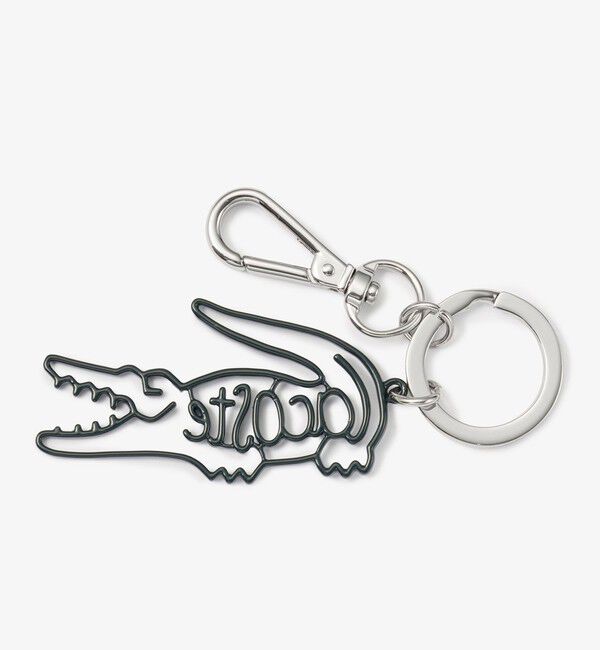LACOSTE「ネームワニロゴキーホルダー」|チャーム・キーホルダー|