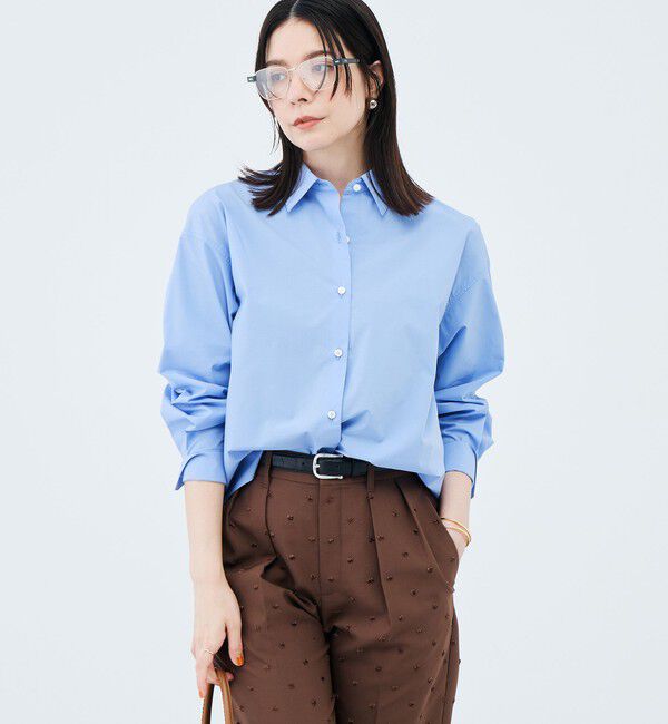 NOLLEY'S「ウォッシャブルベーシックレギュラーシャツ」|シャツ・ブラウス|