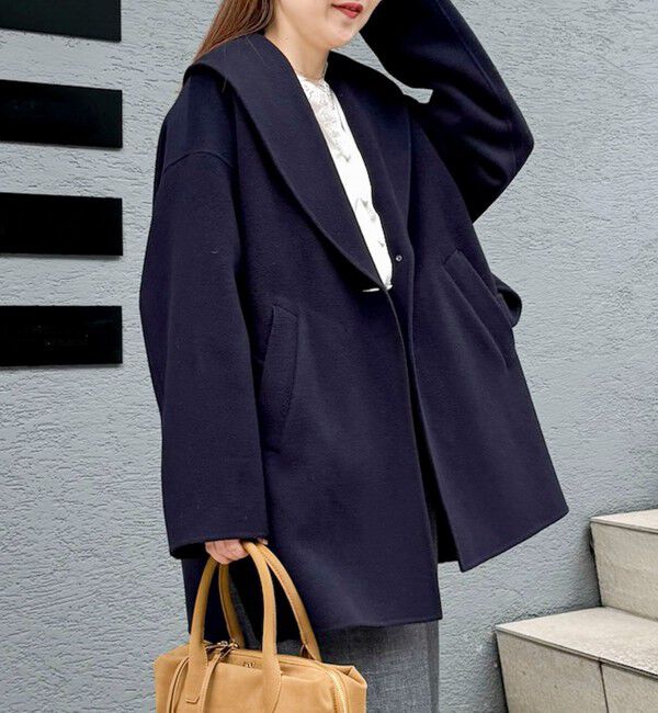 NOLLEY'S sophi「リバーショールコート」|ダッフルコート|