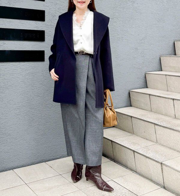 NOLLEY'S sophi「リバーショールコート」|ダッフルコート|