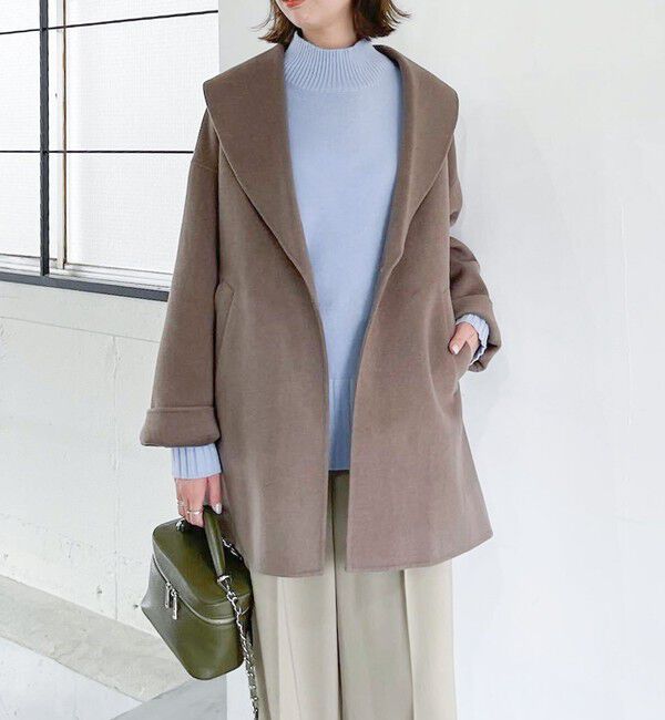 NOLLEY'S sophi「リバーショールコート」|ダッフルコート|