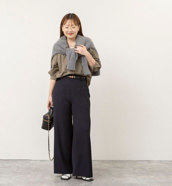 NOLLEY'S sophi「ウォッシャブル裏微起毛ワイドパンツ」|その他|