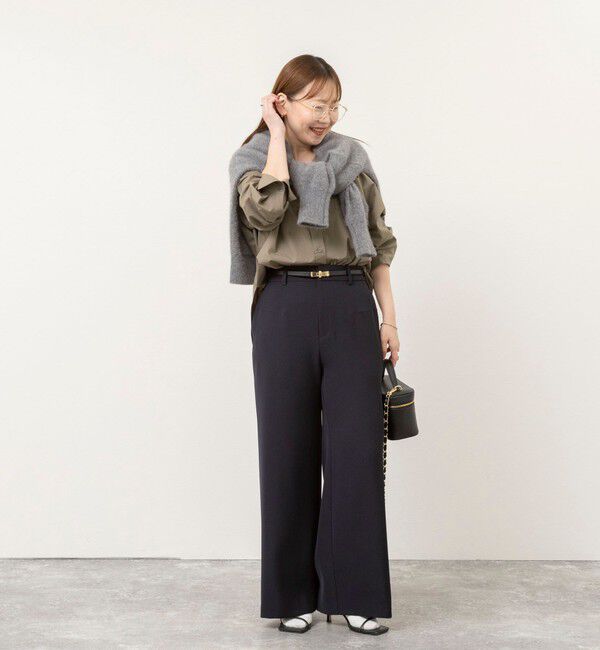 NOLLEY'S sophi「ウォッシャブル裏微起毛ワイドパンツ」|その他|