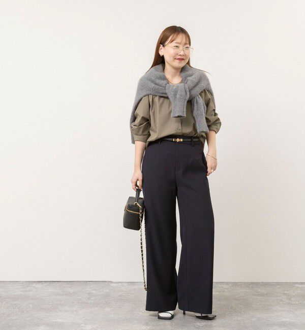 NOLLEY'S sophi「ウォッシャブル裏微起毛ワイドパンツ」|その他|