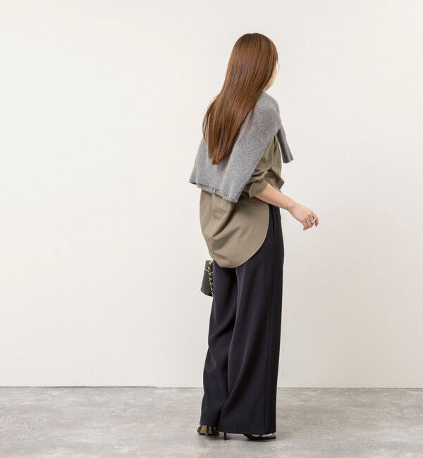 NOLLEY'S sophi「ウォッシャブル裏微起毛ワイドパンツ」|その他|