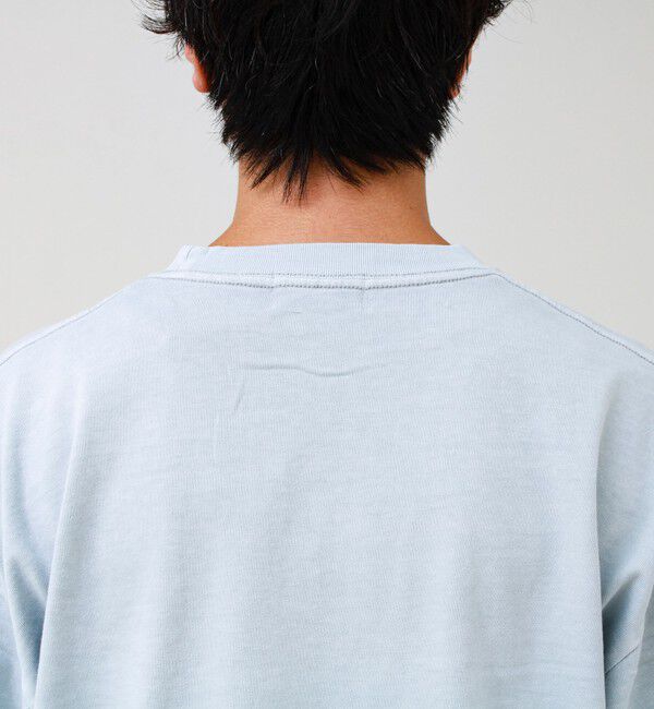 GLOSTER「【1枚でレイヤード完成】ピグメント加工 フェイクレイヤードロンT」|Tシャツ・カットソー|