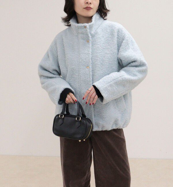 fredy emue「ループシャギースタンドショートコート」|その他|