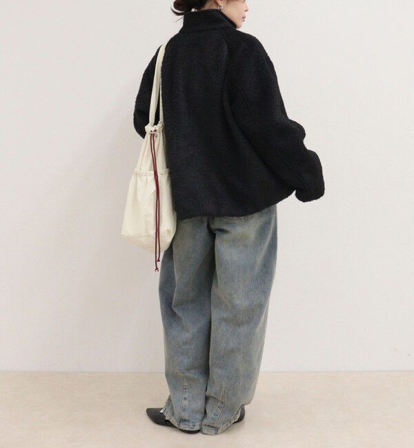 fredy emue「ループシャギースタンドショートコート」|その他|