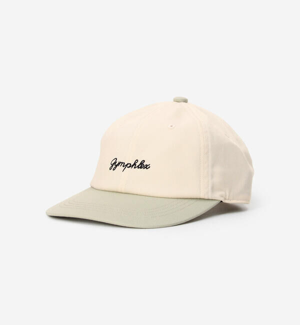 GYMPHLEX「Gymphlex | キッズ チノクロス ツートーン6パネルキャップ」|その他|GREEN系1
