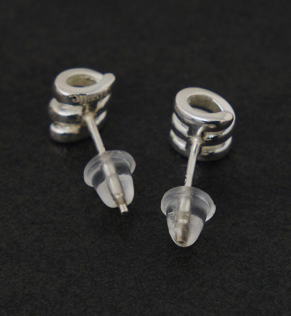  「《シルバー925》Sivelle./スモールシードピアス」|リング|