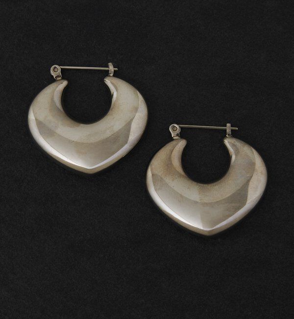  「《ステンレス》Sivelle./ステンレスハートピアス」|リング|