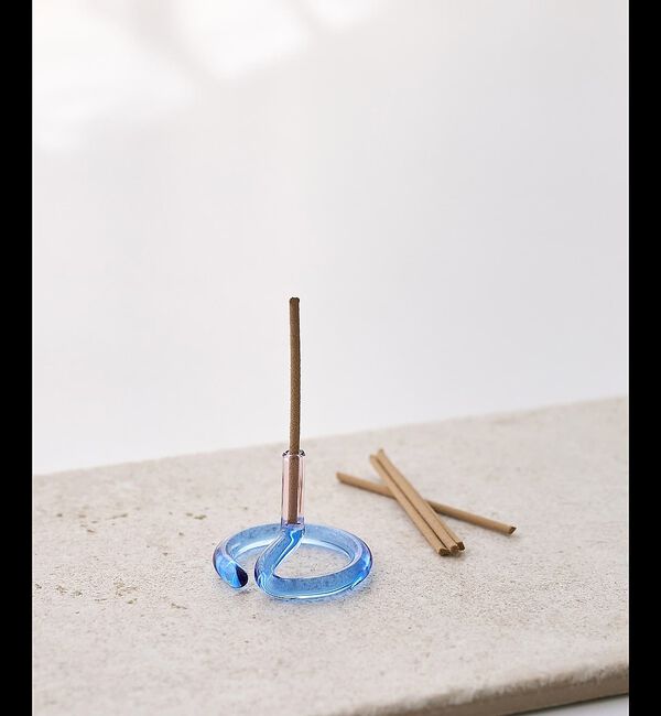 collex「【amabro/アマブロ】TWO TONE INCENSE HOLDER インセ」|アロマ・ルームフレグランス|ブルー系その他1