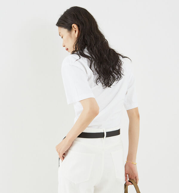 The Store by C' 「【TOTEME】Twisted Jersey Tee／ツイストジャージTシャツ」|Tシャツ・カットソー|