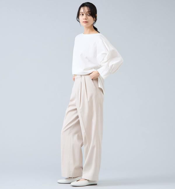 Liesse「ミニ裏毛プルオーバー」|Tシャツ・カットソー|