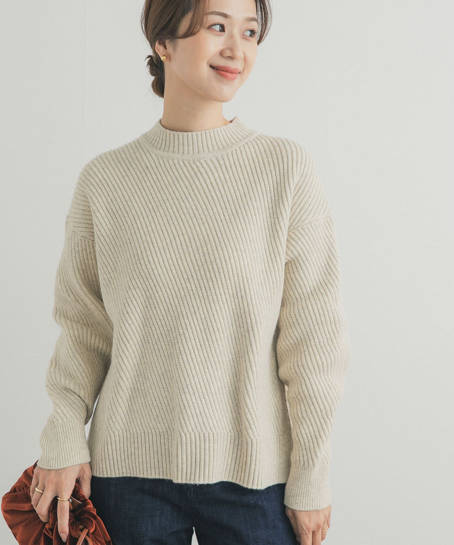 URBAN RESEARCH DOORS「ツイル編みKNIT」|ニット・セーター|