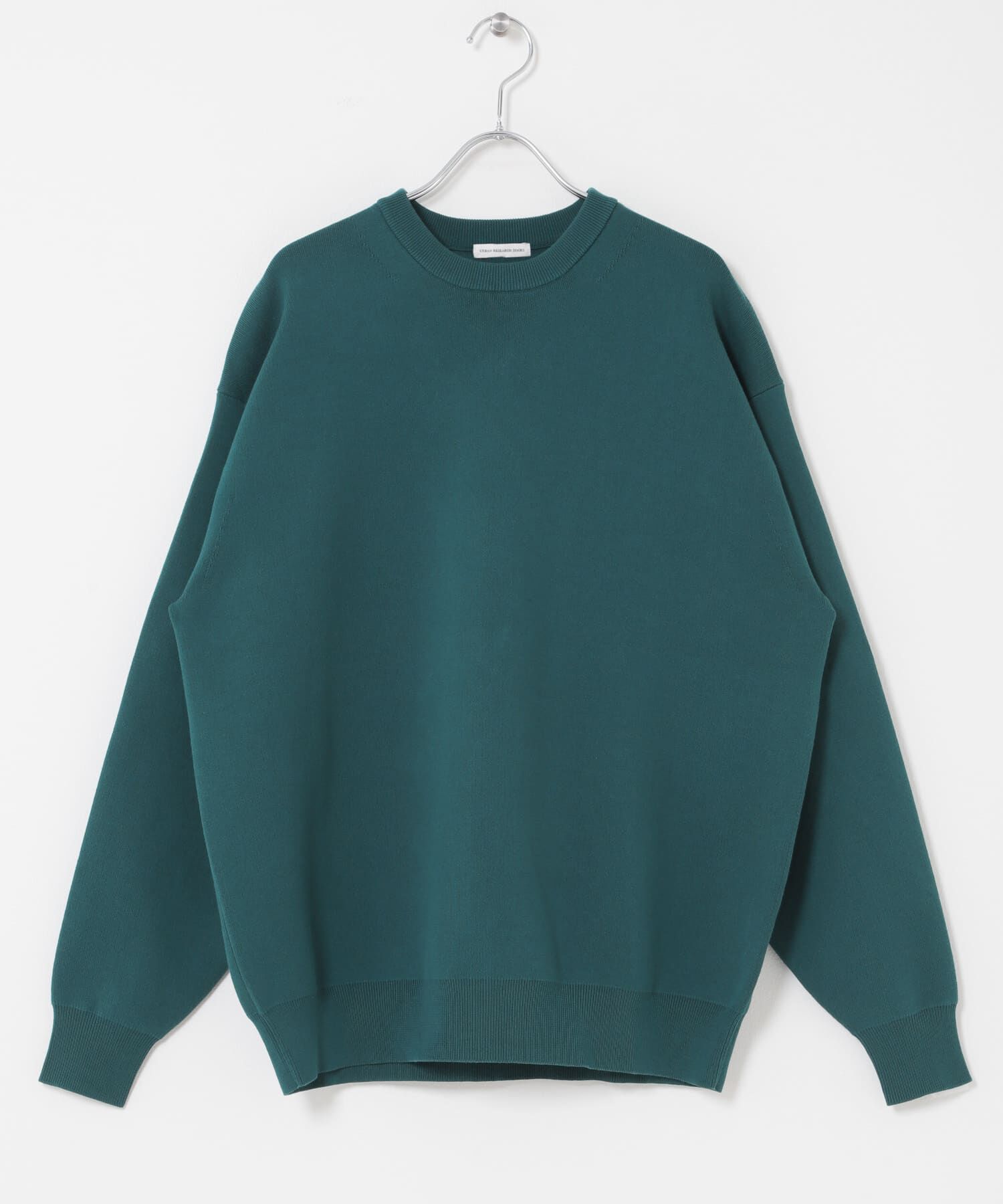 URBAN RESEARCH DOORS「『UR TECH Renew Knit』クルーネックプルオーバー」|ニット・セーター|