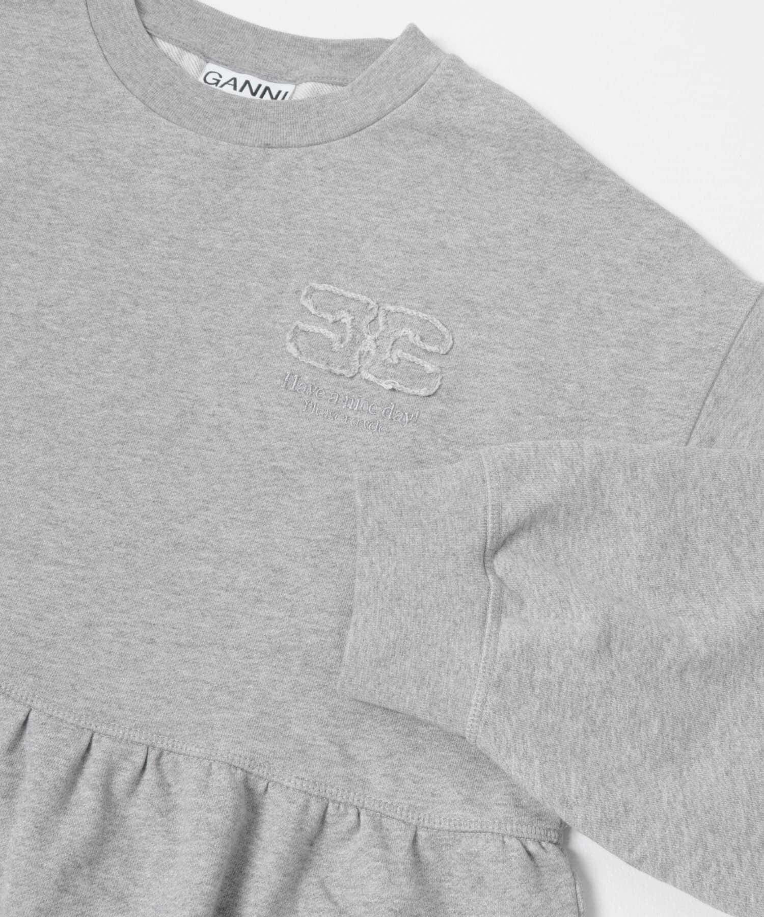 URBAN RESEARCH「GANNI　ISOLI CREWNECK PEPLUM」|スウェット・ジャージ|