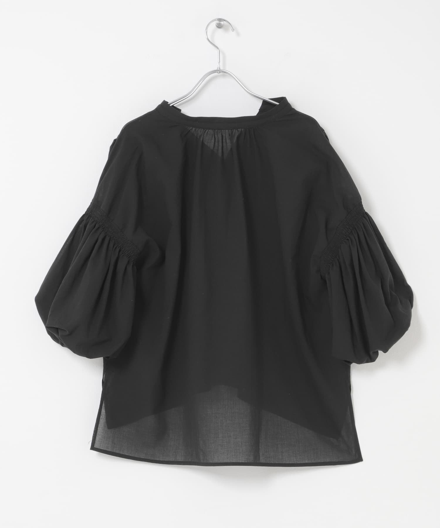 URBAN RESEARCH ROSSO「『WEB限定』コットンボイルバルーンスリーブブラウス」|シャツ・ブラウス|