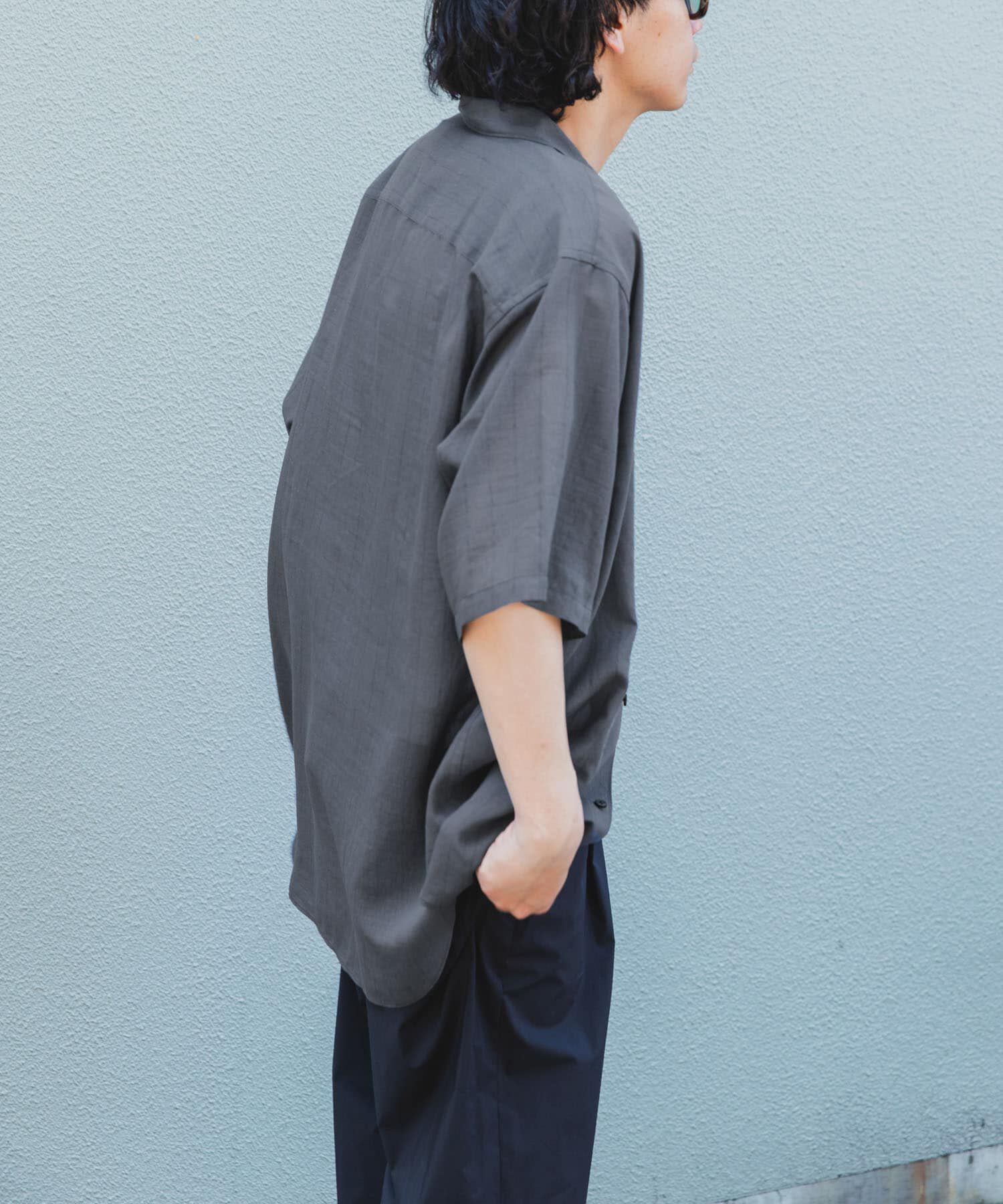 URBAN RESEARCH DOORS「FORK&SPOON　シアーストライプシャツ」|シャツ・ブラウス|