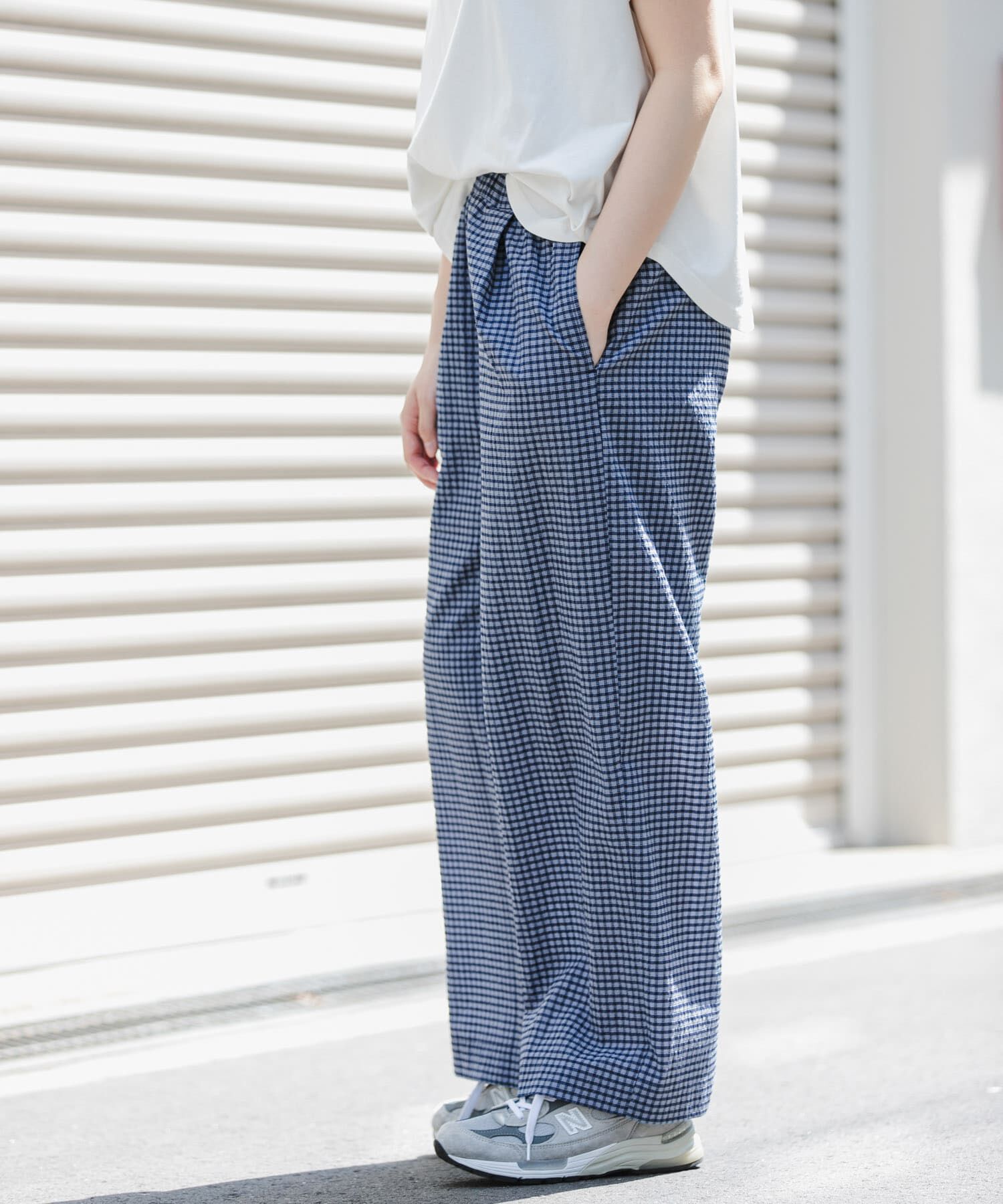 URBAN RESEARCH DOORS「FORK&SPOON　サッカーチェックパンツ」|その他|